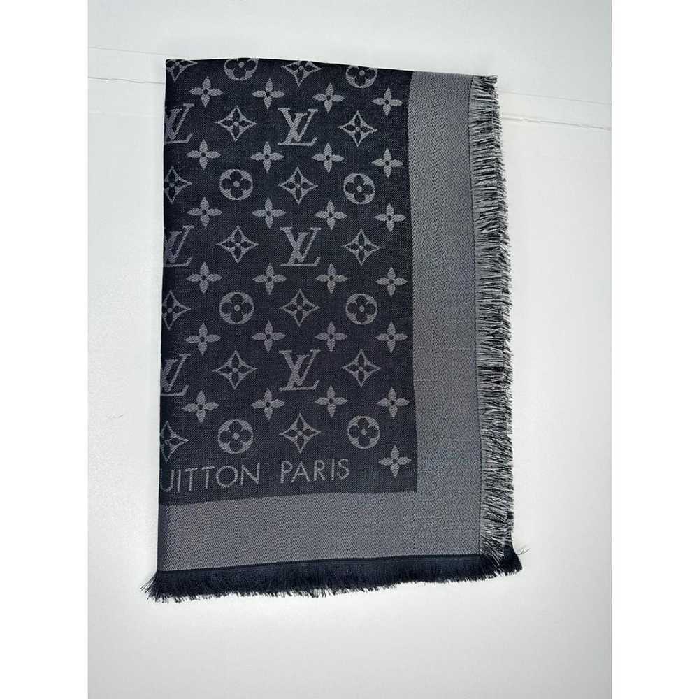 Louis Vuitton Châle Monogram shine silk scarf - image 2