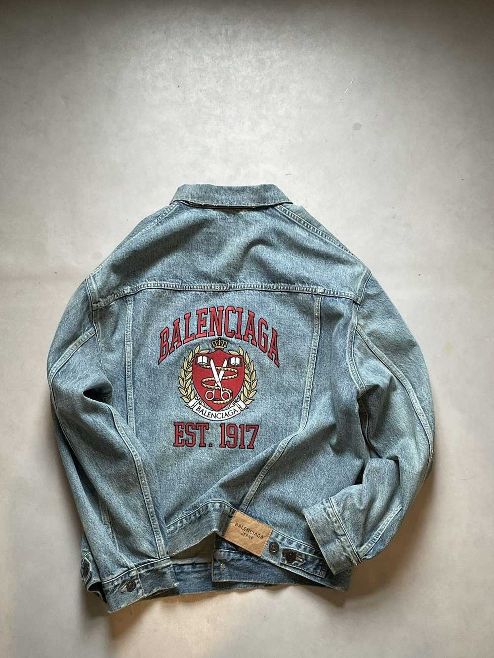 Balenciaga Veste Japanese denim - image 2