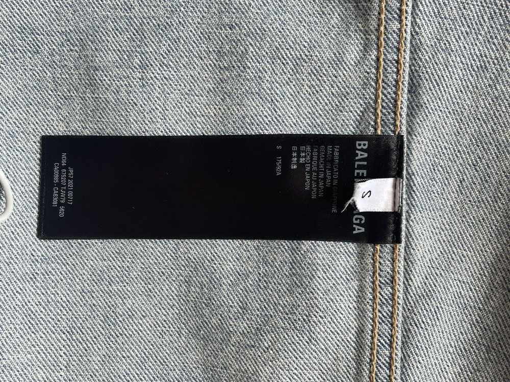 Balenciaga Veste Japanese denim - image 7