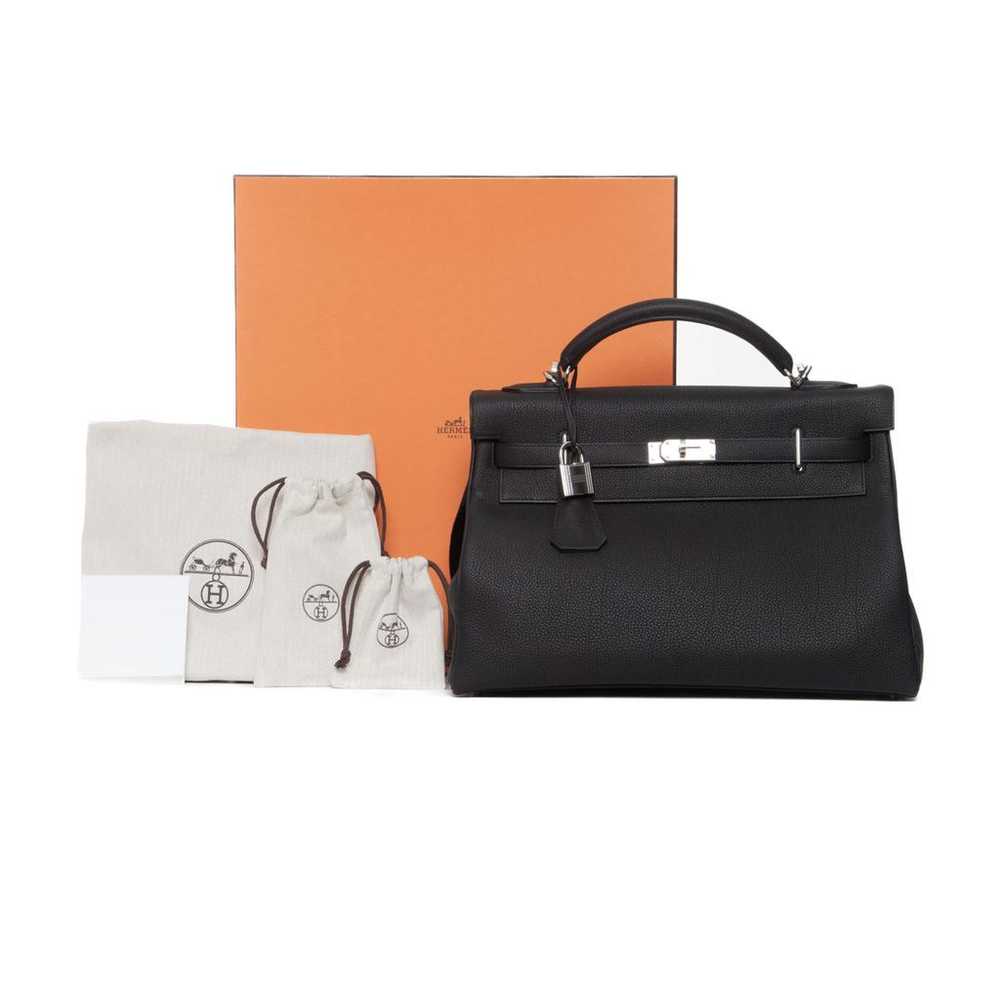 Hermès Leather handbag - image 12