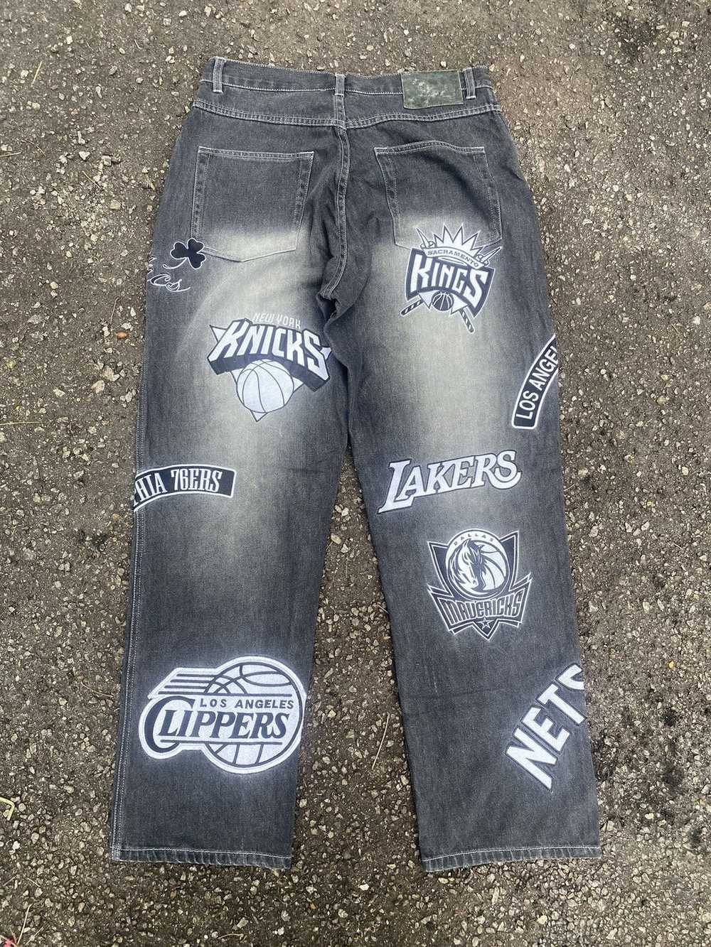 If Six Was Nine × Jnco × NBA Baggy Jeans Vintage … - image 5