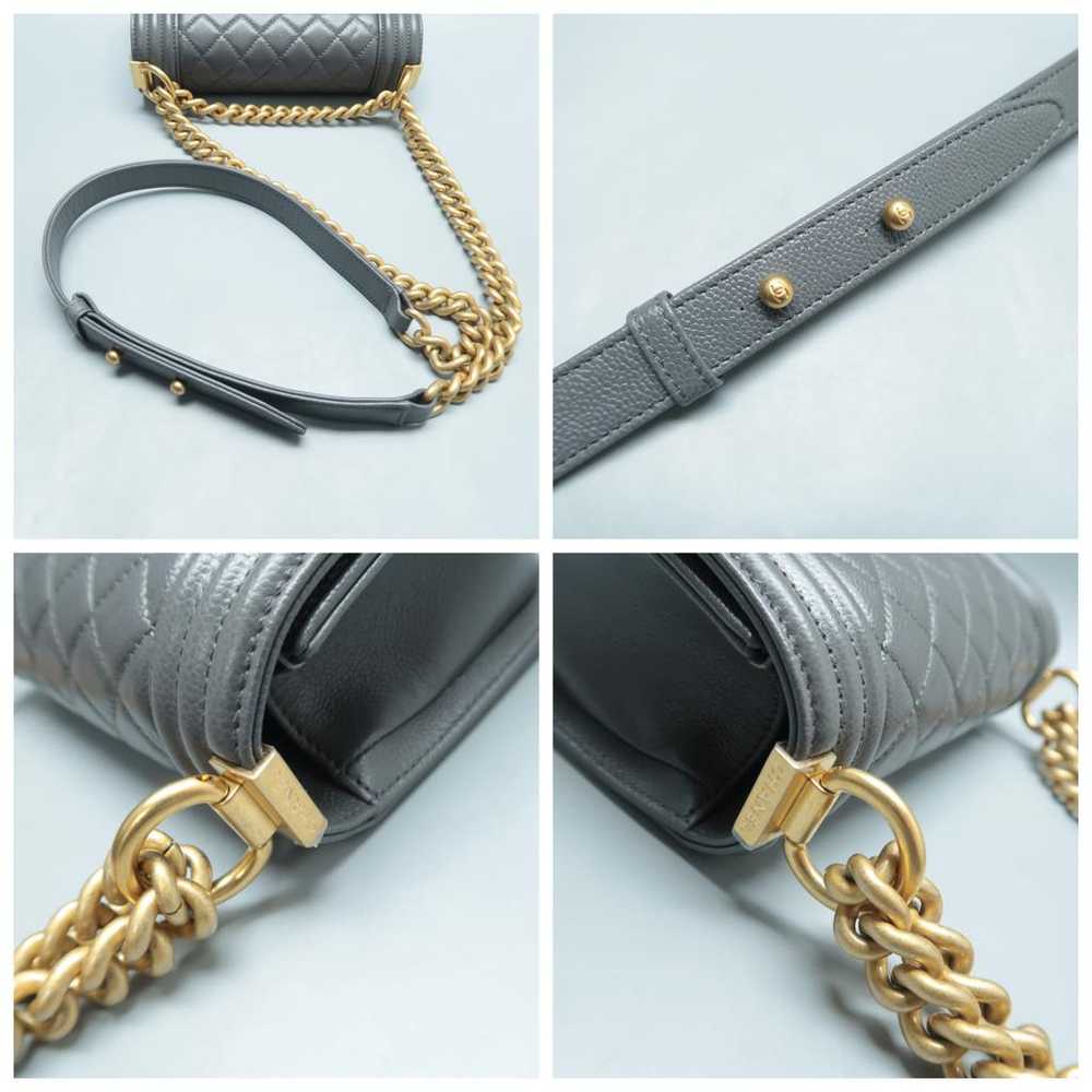 Chanel Boy leather handbag - image 11