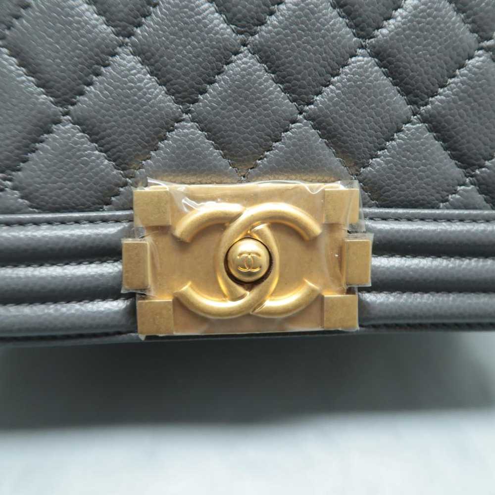 Chanel Boy leather handbag - image 7