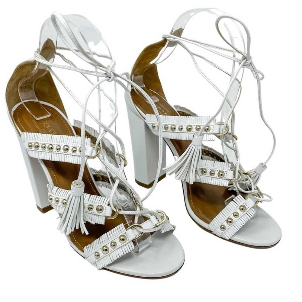 Aquazzura Leather sandal - image 11