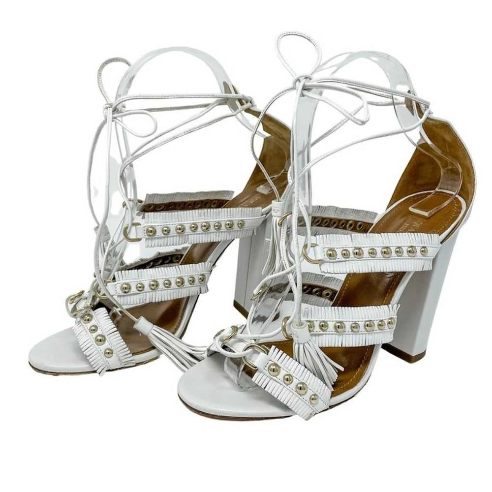 Aquazzura Leather sandal - image 3