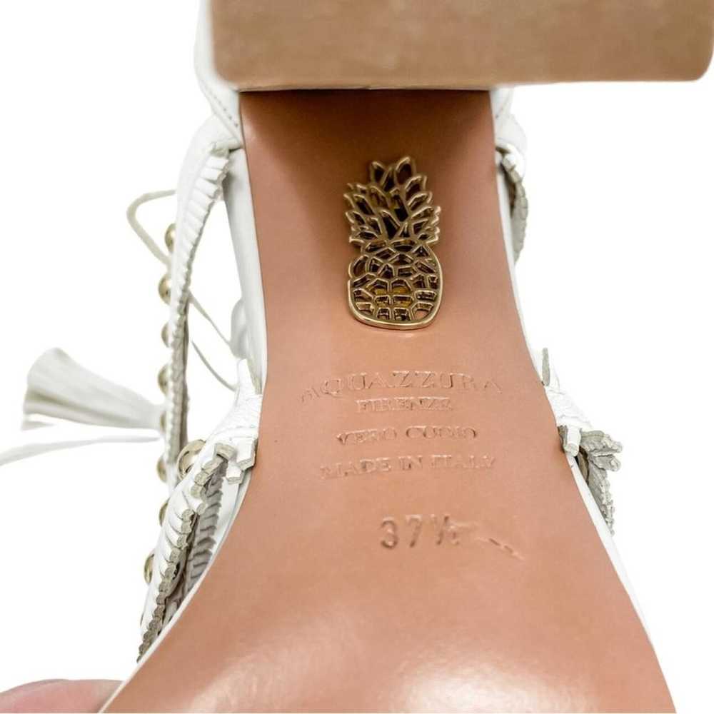 Aquazzura Leather sandal - image 4