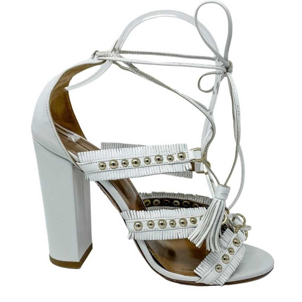 Aquazzura Leather sandal - image 8