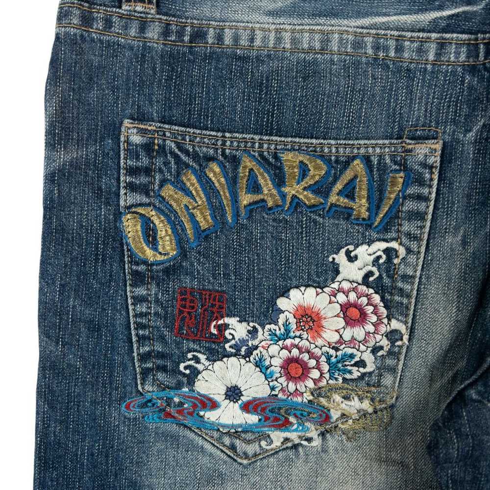 Other Vintage Oniarai Floral Embroidered Japanese… - image 6