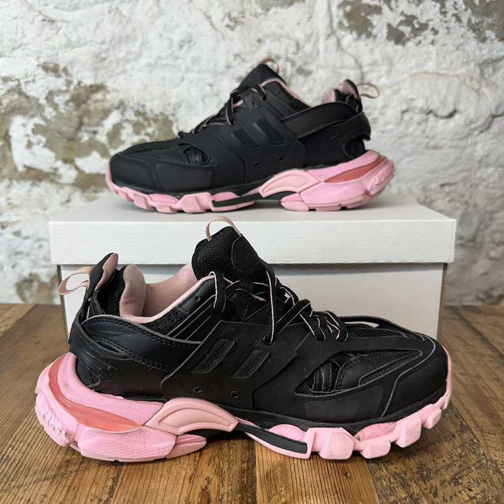 Balenciaga Balenciaga Track Black Pink Low Top Sn… - image 2