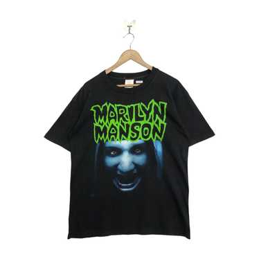 Band Tees × Marilyn Manson × Vintage *Rare!! Vint… - image 1