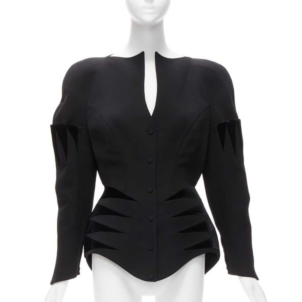 Thierry Mugler rare THIERRY MUGLER Vintage black … - image 1