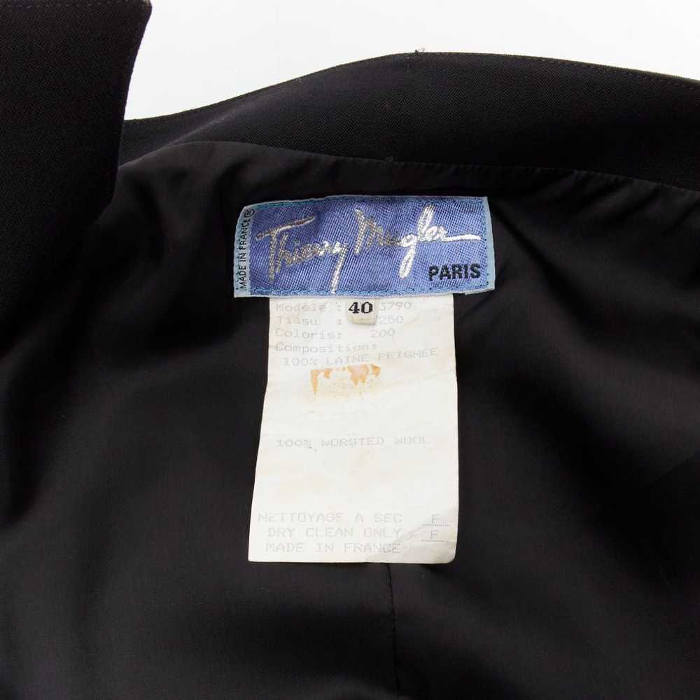 Thierry Mugler rare THIERRY MUGLER Vintage black … - image 9