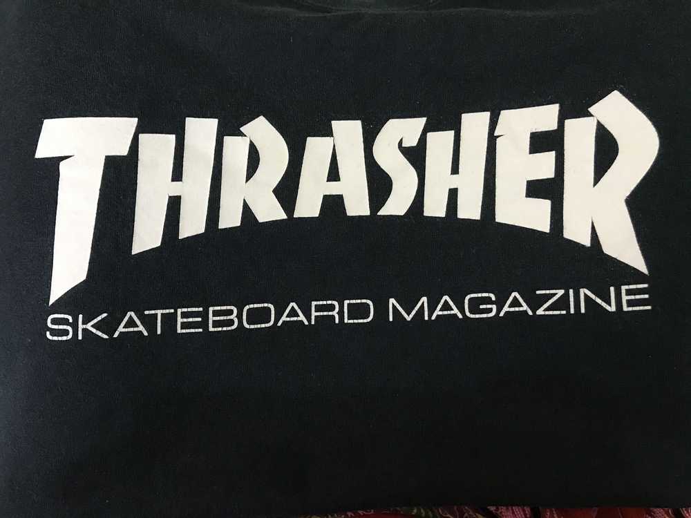 Skategang × Streetwear × Thrasher Thrasher Black … - image 3