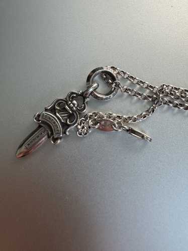 Chrome Hearts Chrome Hearts Dagger Pendant + Chain