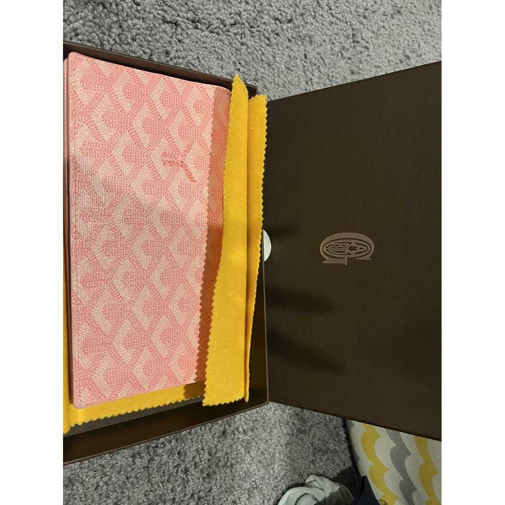 Goyard Leather card wallet - image 2