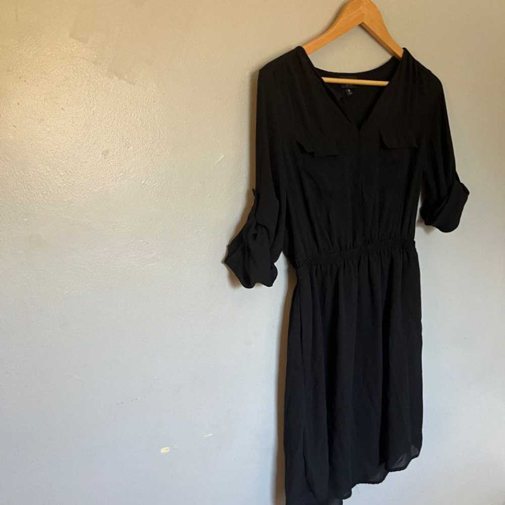 Mossimo Mossimo Women's Dress Size Small Black V-… - image 1