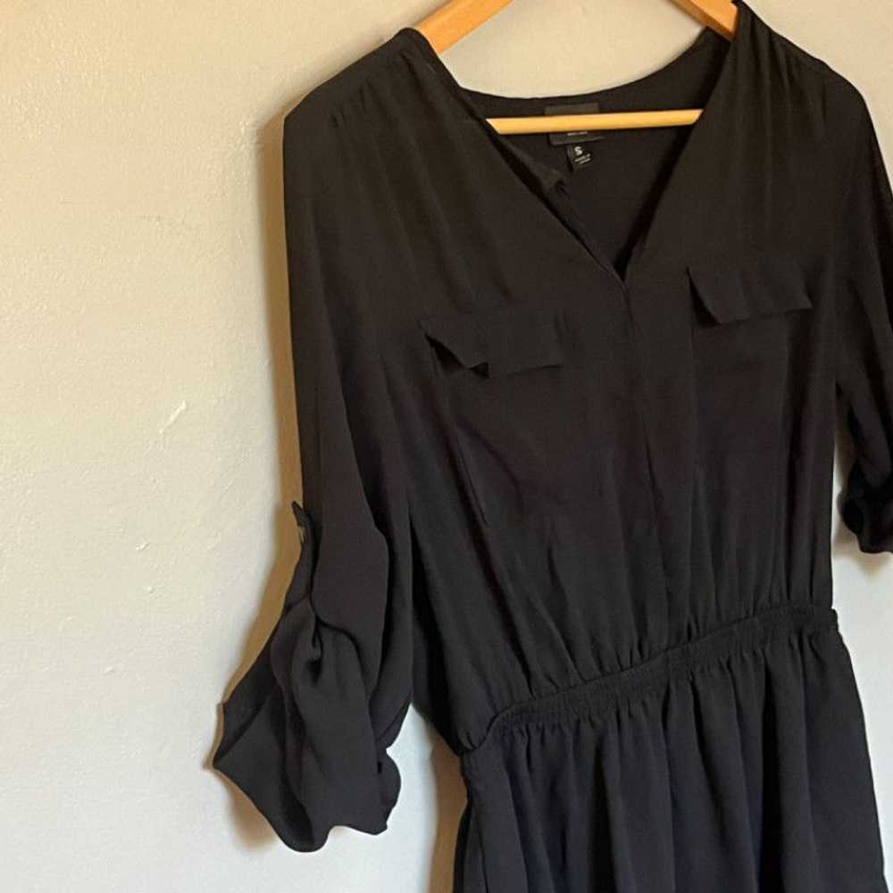 Mossimo Mossimo Women's Dress Size Small Black V-… - image 2