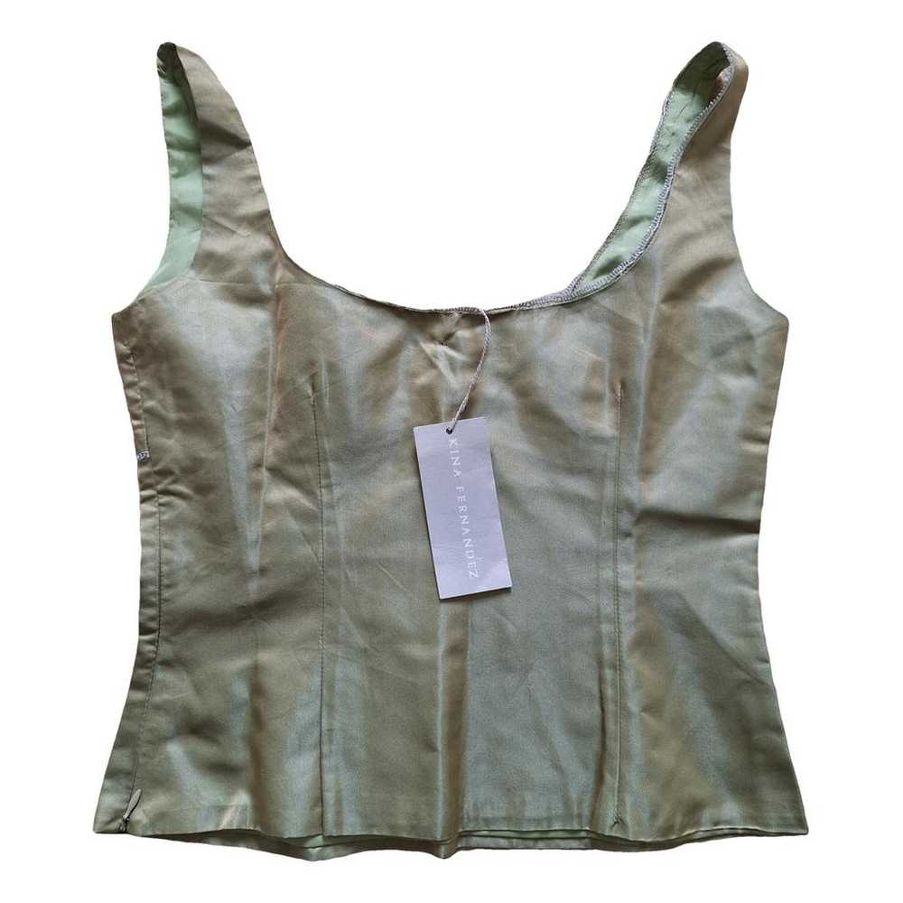 Kina Fernandez Silk vest - image 2