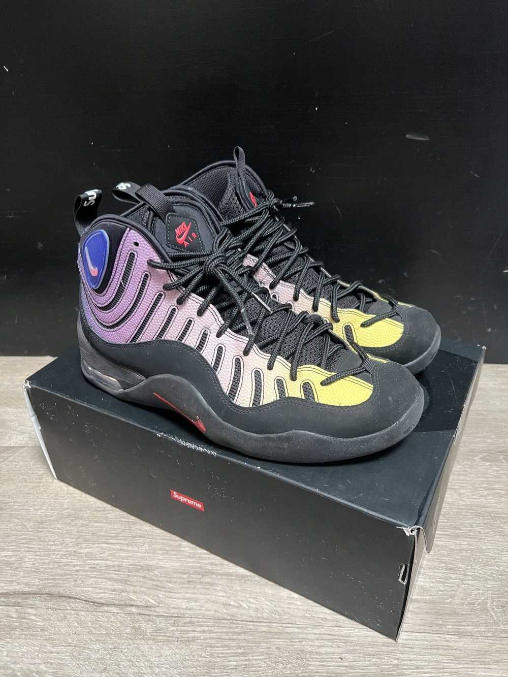 Nike × Supreme SUPREME NIKE AIR BAKIN SP BLACK GR… - image 7