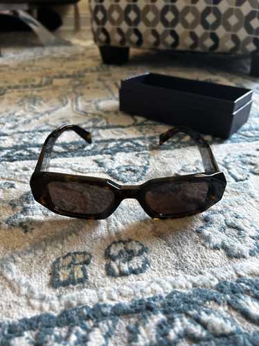 Prada Prada SPR17W Rectangle Sunglasses