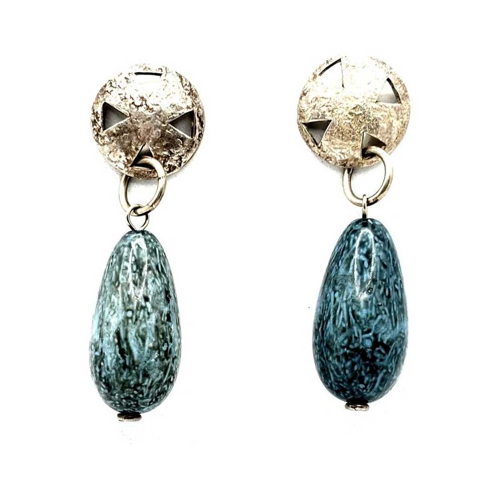 Vintage TIFFANY & CO. Elsa Peretti Open Heart Stud Earrings