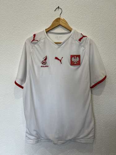 Puma × Soccer Jersey × Vintage Puma Poland 2008 Ho