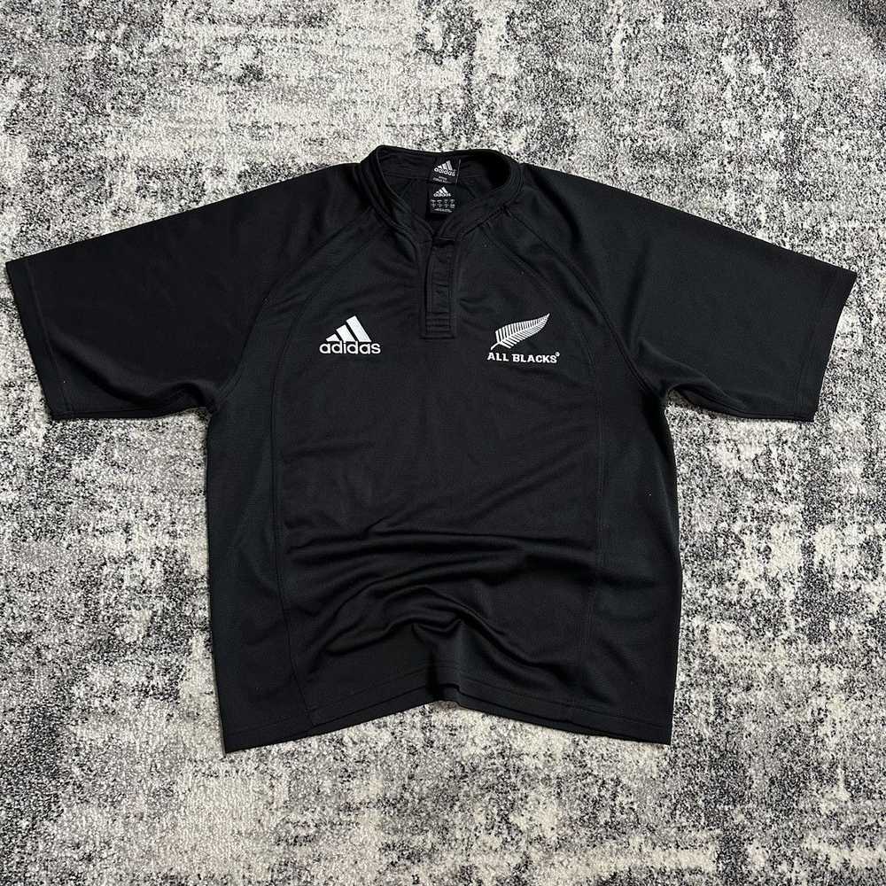 Adidas × Jewelry × Vintage Adidas All Blacks Rugb… - image 1