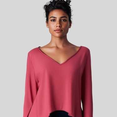 Other Cotton Candy LA Scoop Neck Blouse In Rose - image 1