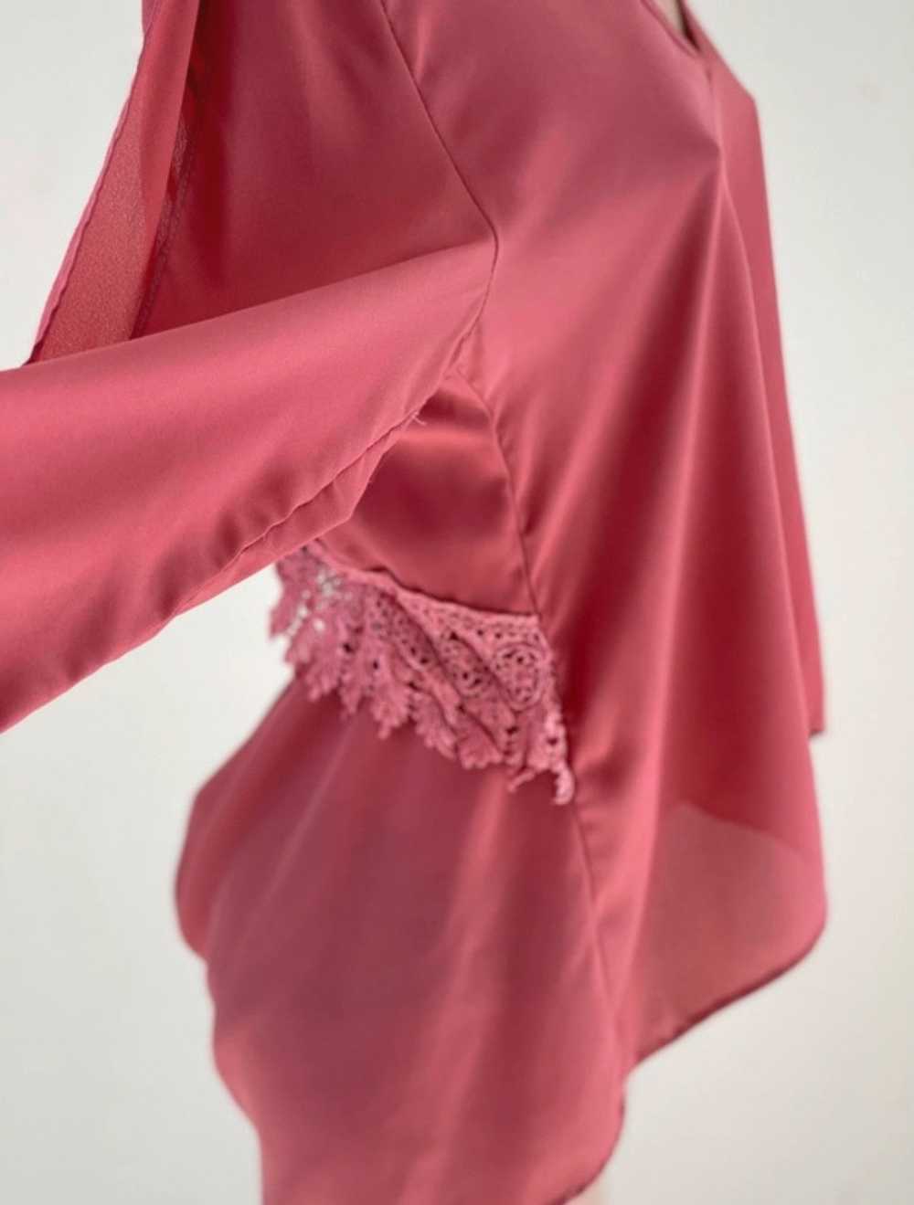 Other Cotton Candy LA Scoop Neck Blouse In Rose - image 4