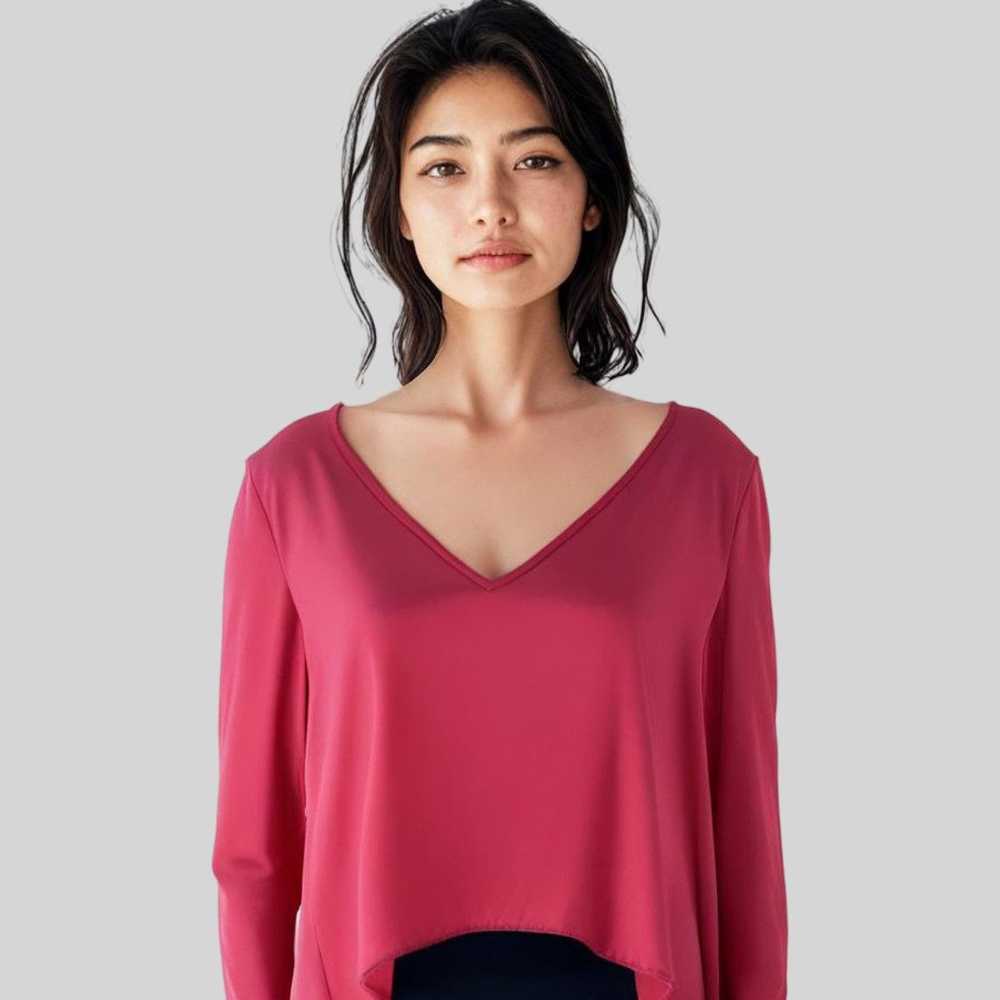 Other Cotton Candy LA Scoop Neck Blouse In Rose - image 9