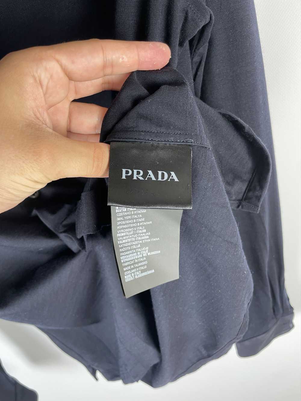 Luxury × Prada PRADA MILANO Shirt Button Up - image 9