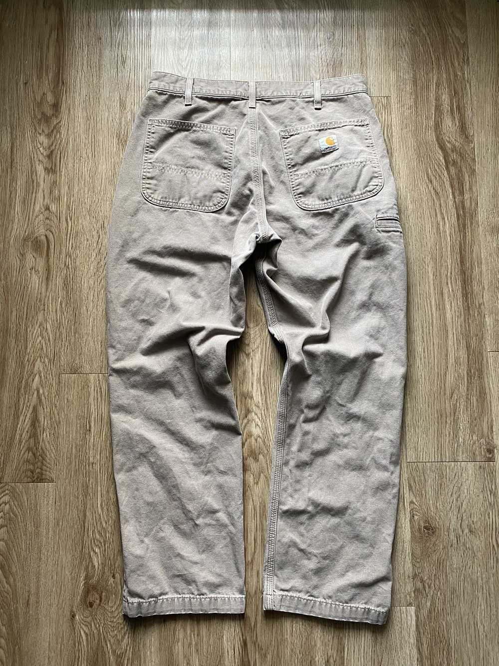 Carhartt × Streetwear × Vintage Y2K BROWN FADED C… - image 2