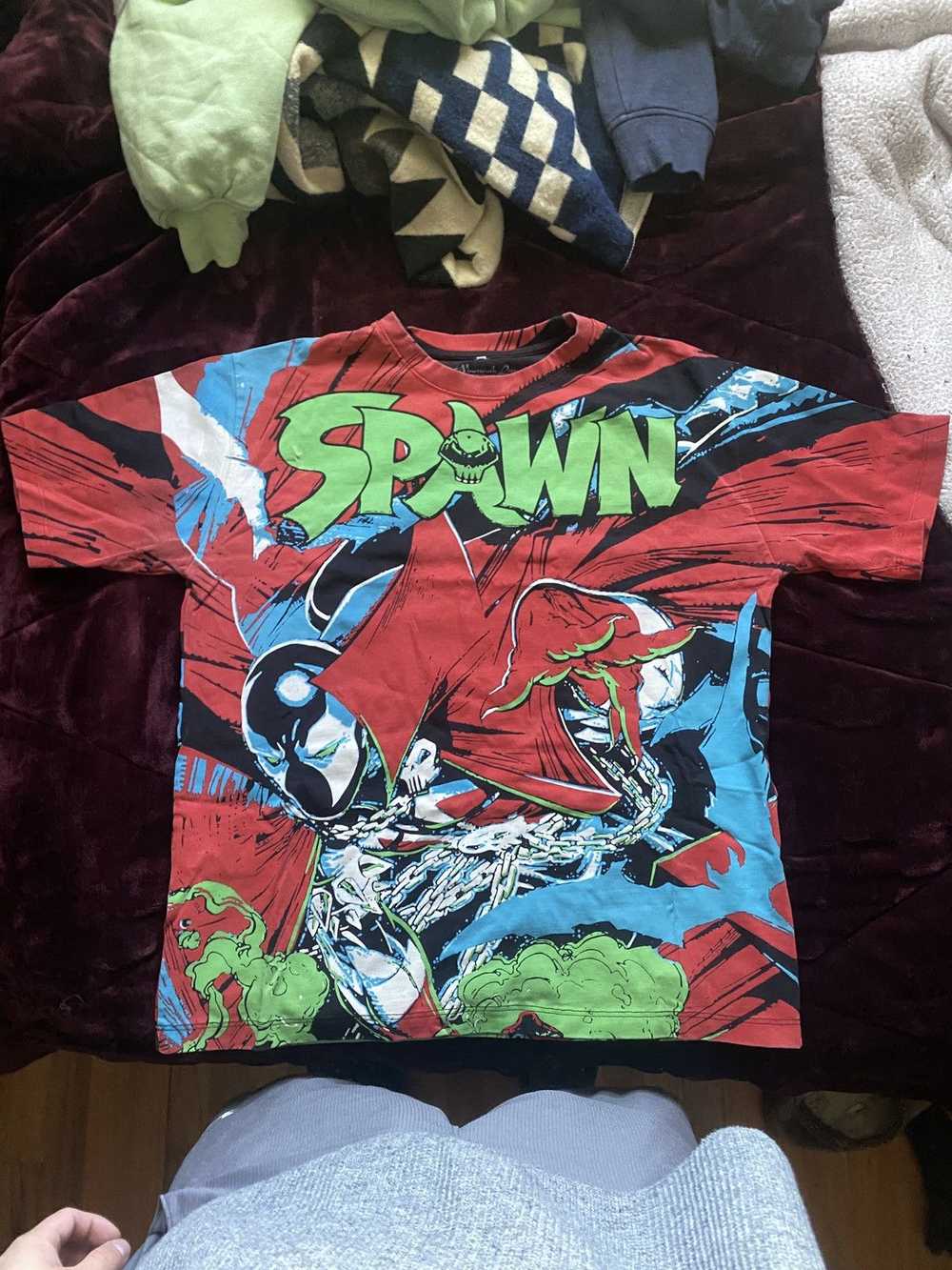 Streetwear Nineteenth Letter “Spawn” Tee Oversized - image 1