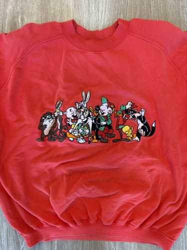 Vintage Vtg 90’s Looney Tunes Embroidered Sweater