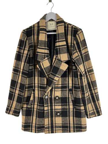 Vanquish 💥3rd VANQUISH WOOL PLAID COAT JACKET - image 1