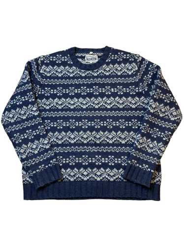 Cashmere & Wool × Schott Schott NYC Fair Isle Snow