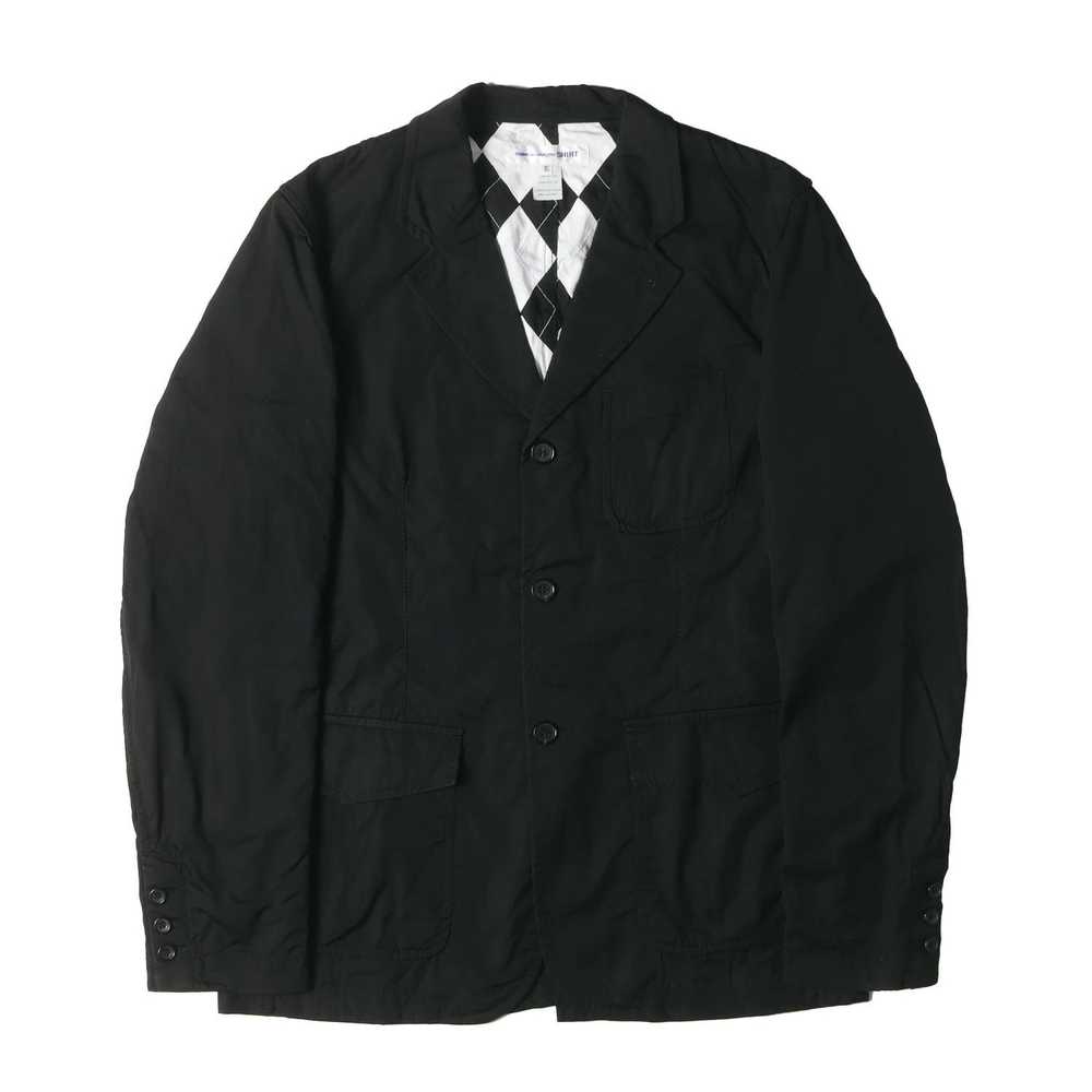 Comme des Garcons Shirt Jacket Harlequin Check Qu… - image 1