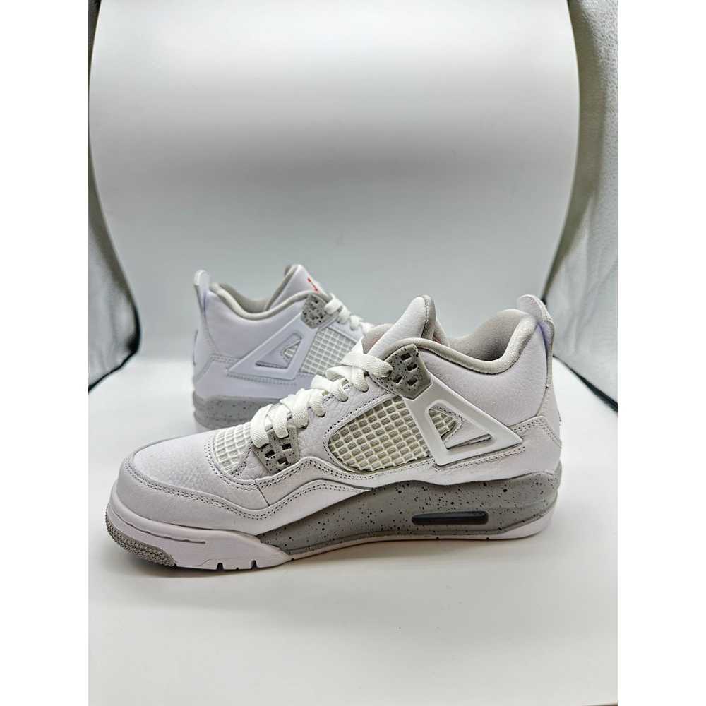 Jordan Brand Nike Air Jordan IV White Oreo size 6Y - image 5