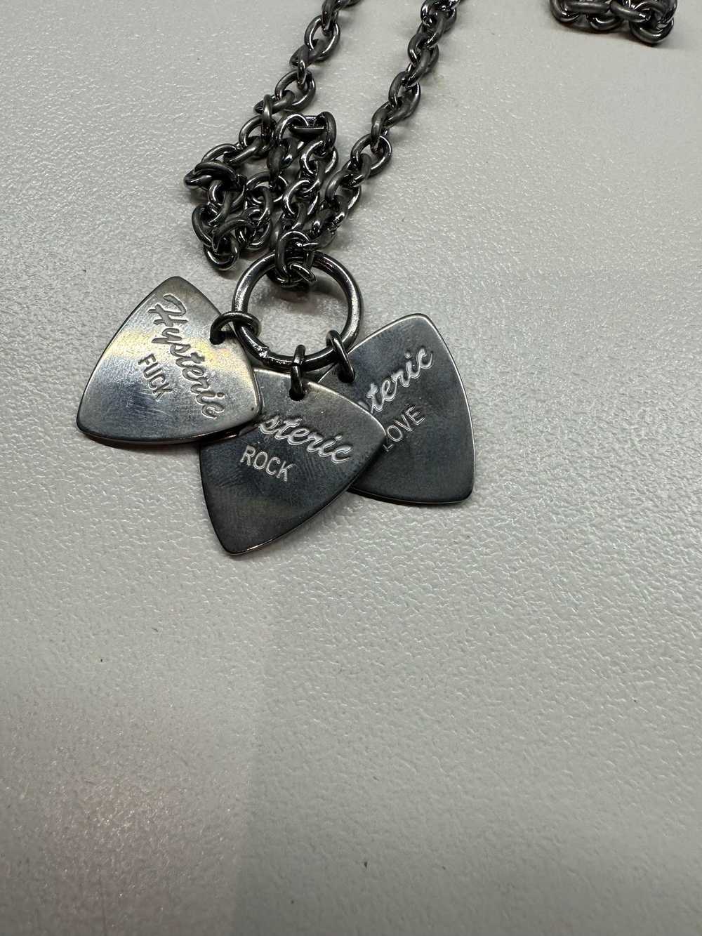 Hysteric Glamour Multi Guitar Pick Necklace - image 2