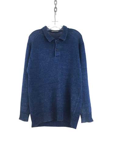 Yohji Yamamoto 90's Knit Collared Shirt - image 1