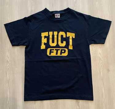 Designer × Hype × Streetwear FUCT X FTP Navy Blue… - image 1