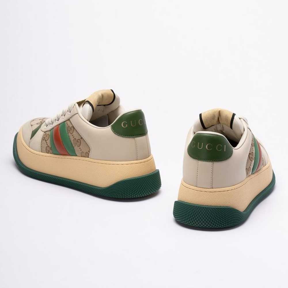 Gucci Screener leather trainers - image 4