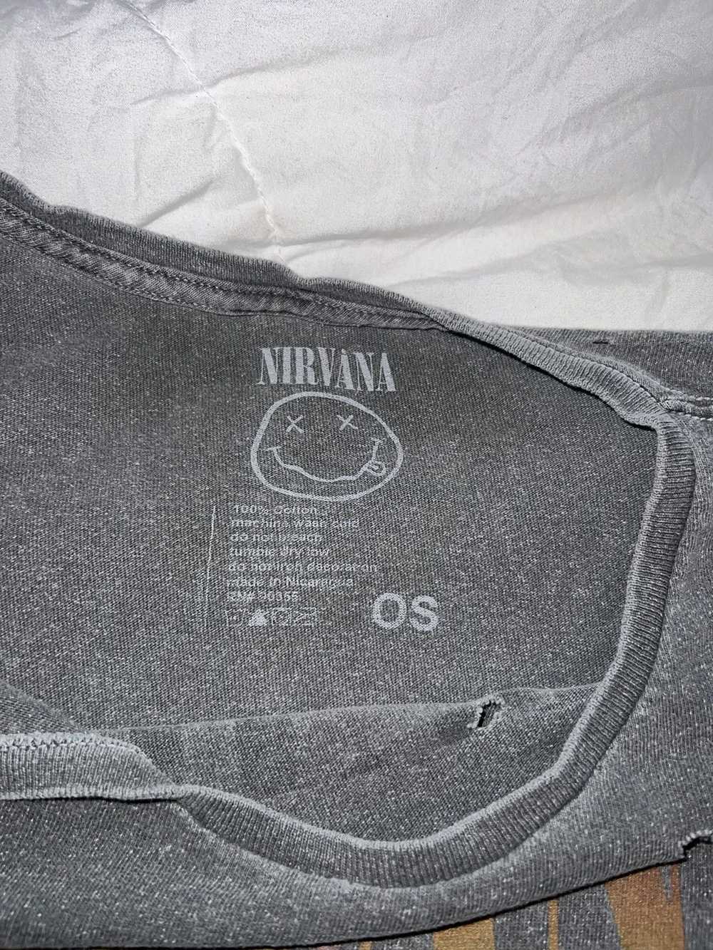 Nirvana VINTAGE nirvana tee - image 3