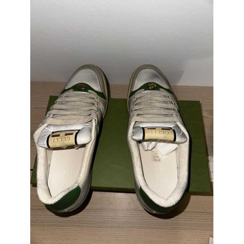 Gucci Screener leather low trainers - image 2