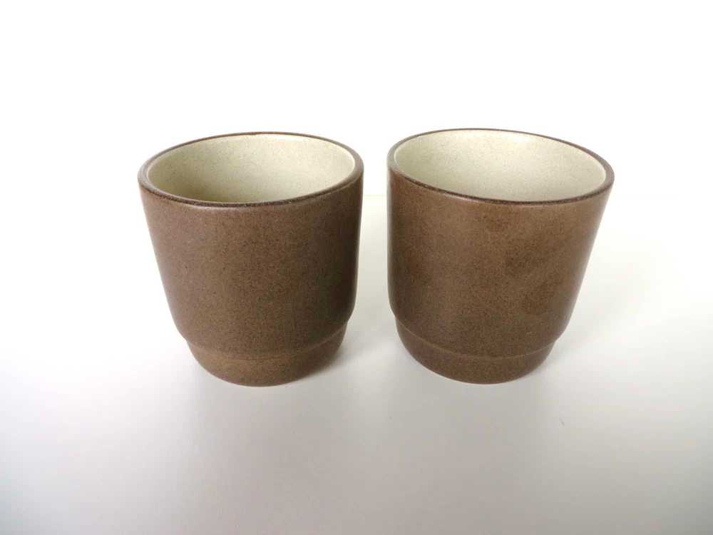 Heath Ceramics Set of 2 Vintage Stack Mugs in San… - image 6