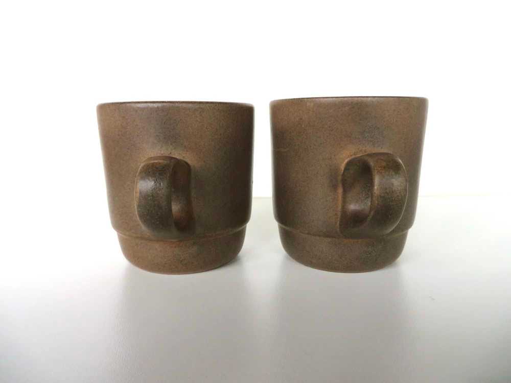 Heath Ceramics Set of 2 Vintage Stack Mugs in San… - image 7