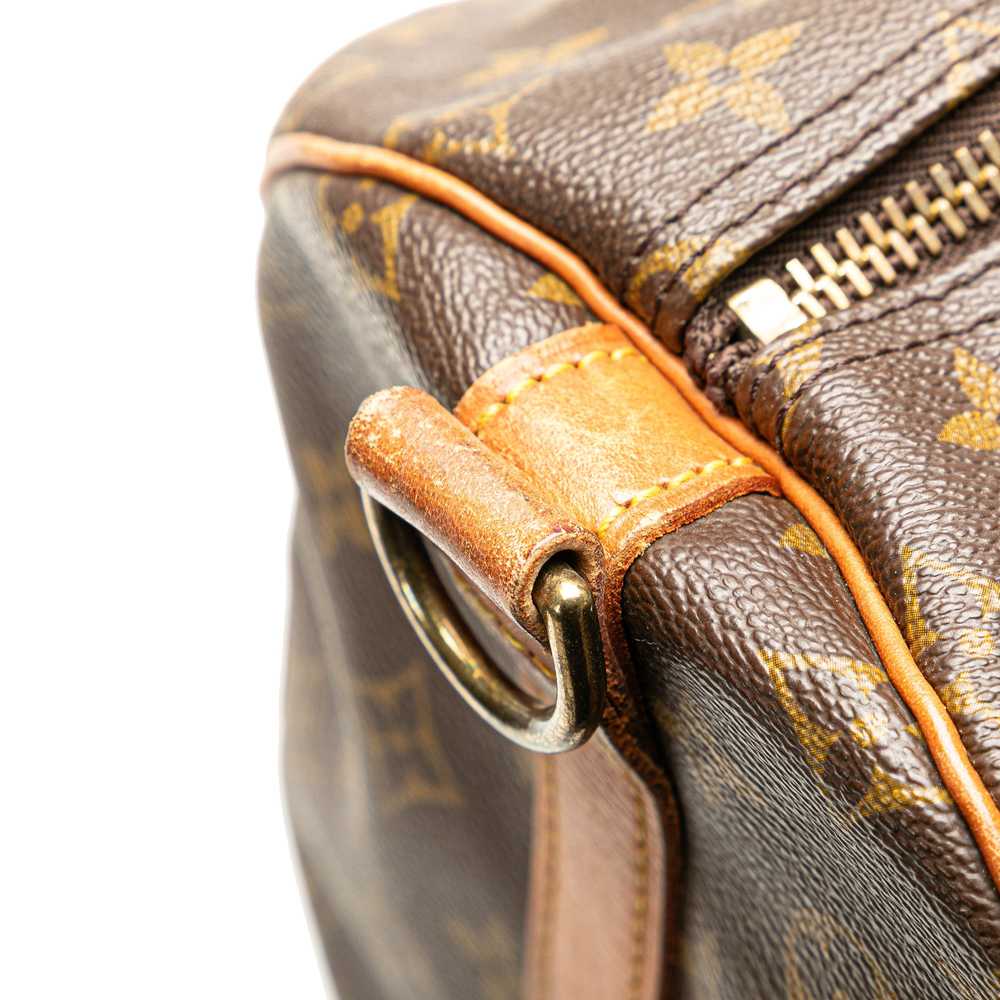 Brown Louis Vuitton Monogram Keepall Bandouliere … - image 8