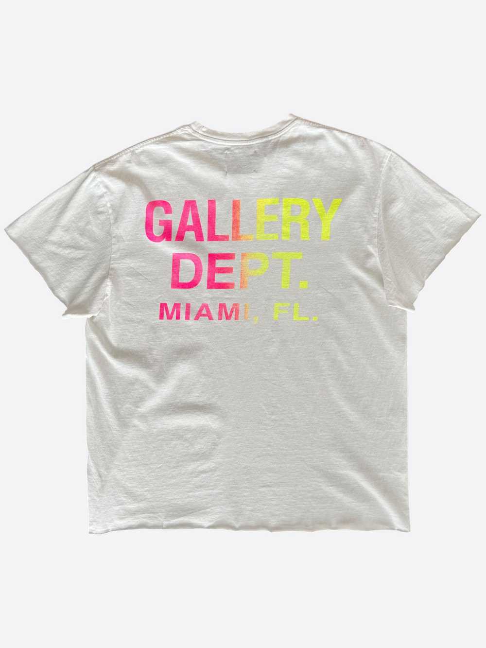 Gallery Dept. White Paint Splatter Boardwalk T-Sh… - image 2