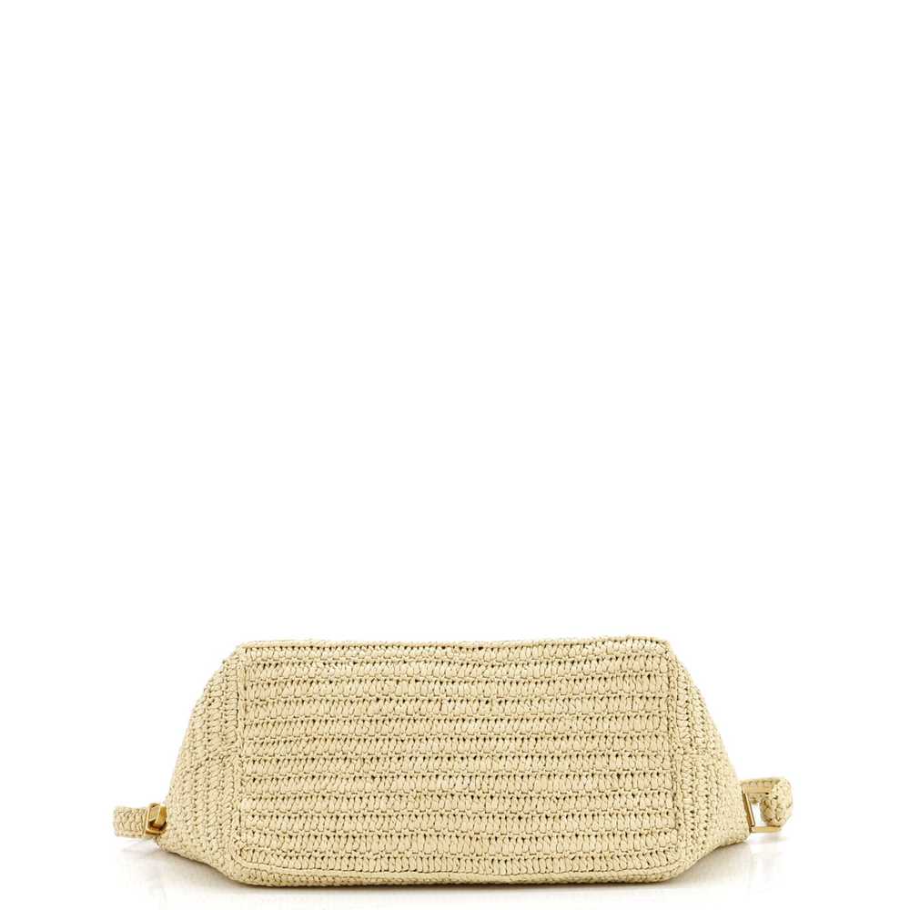 Saint Laurent Tuc Logo Crossbody Bag Woven Raffia - image 4