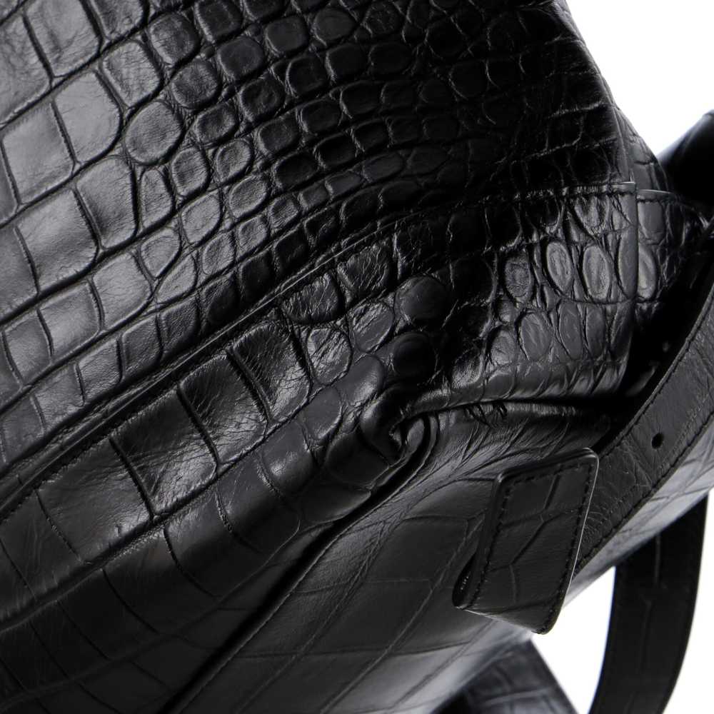 Saint Laurent Sac de Jour Backpack Crocodile Embo… - image 7